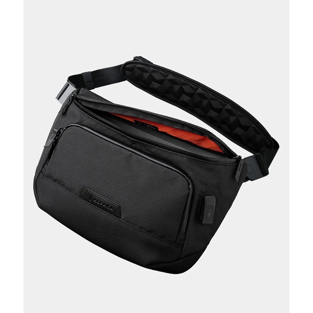 Alpaka Bravo Sling Pro V2 Black Cut Proof Anti Theft‎ Technical Crossbody Bag